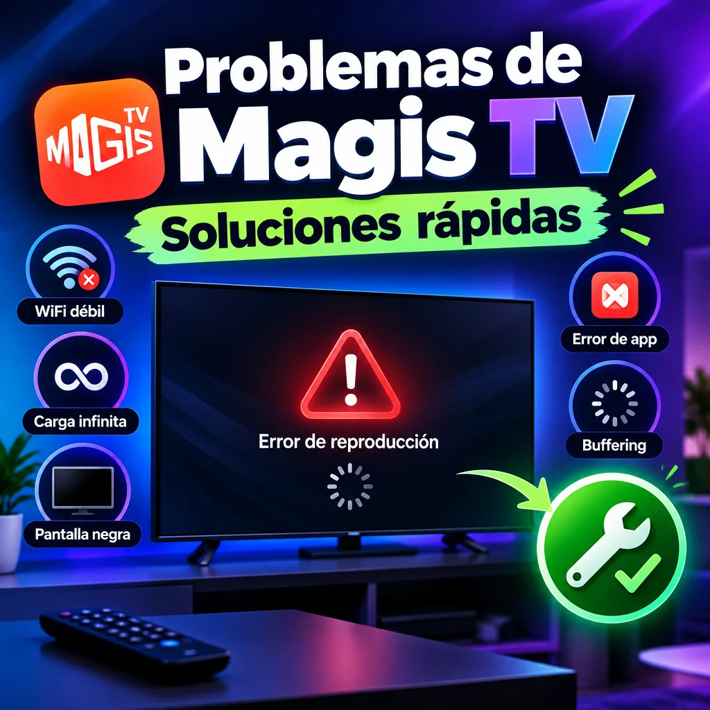 Problemas comunes de Magis TV y cómo solucionarlos